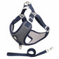 Breathable Pet Harness Adjustable Leash - Paws Claw Snawws