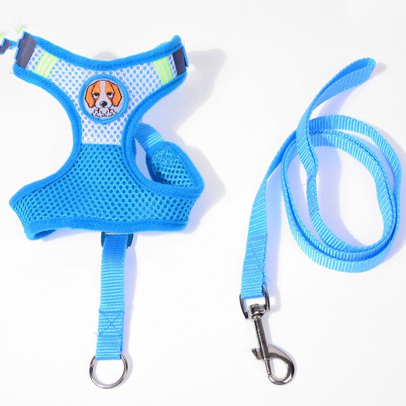 Pet double-layer traction chest harness - Paws Claw Snawws