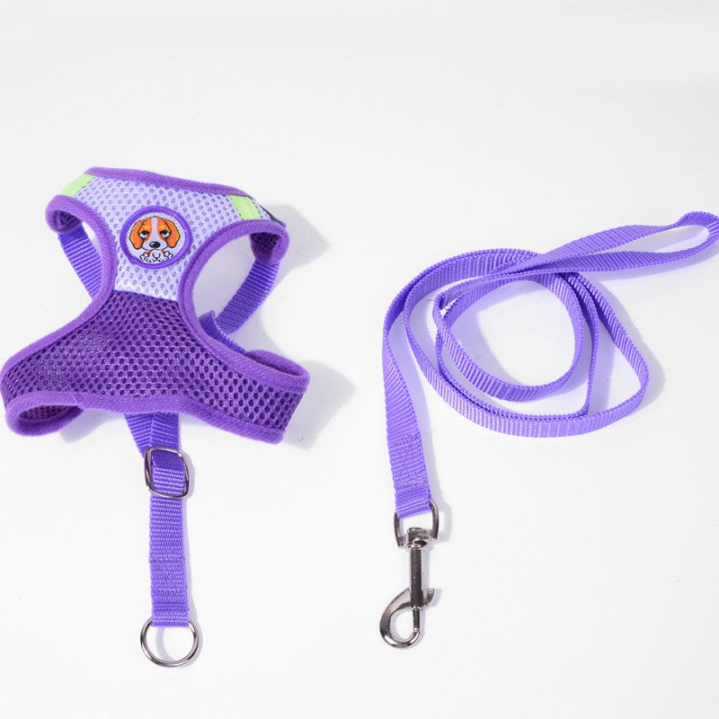 Pet double-layer traction chest harness - Paws Claw Snawws