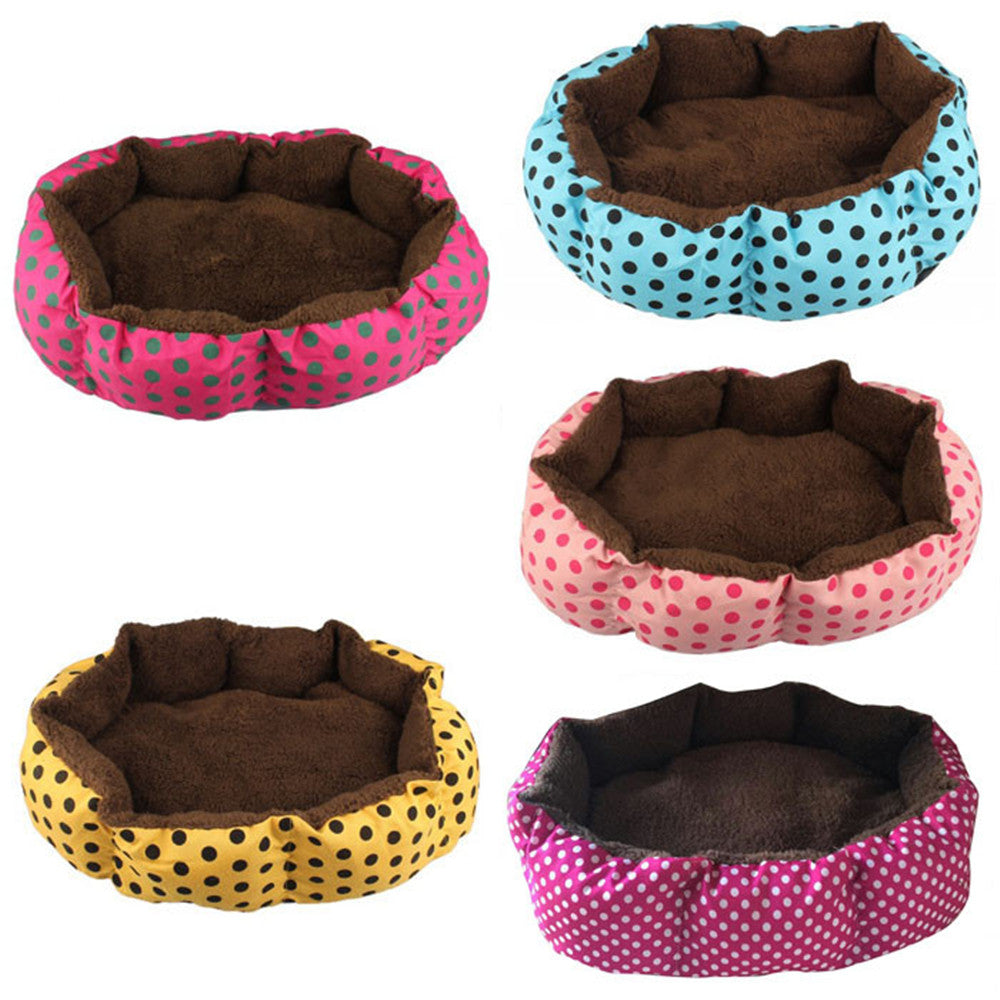 Soft Fleece Pet Warm Bed - Paws Claw Snawws