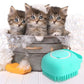 Pet Shampoo Massager Brush - Paws Claw Snawws