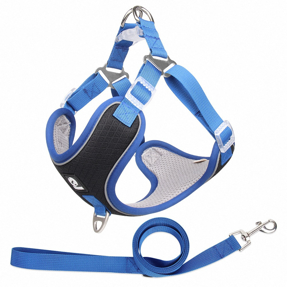 Breathable Pet Harness Adjustable Leash - Paws Claw Snawws