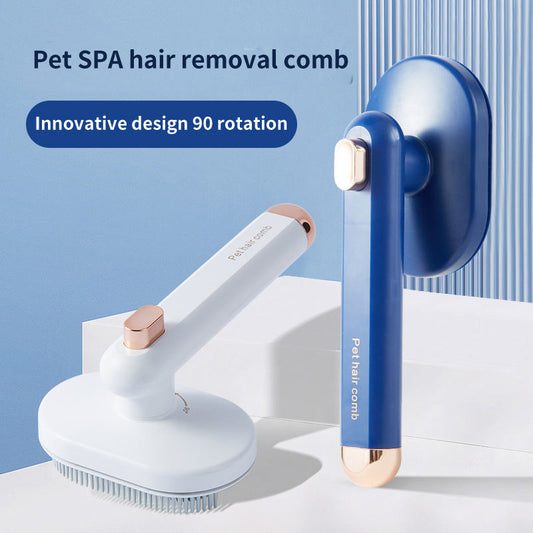 Pet Comb To Remove Floating Hair Brush - Paws Claw Snawws