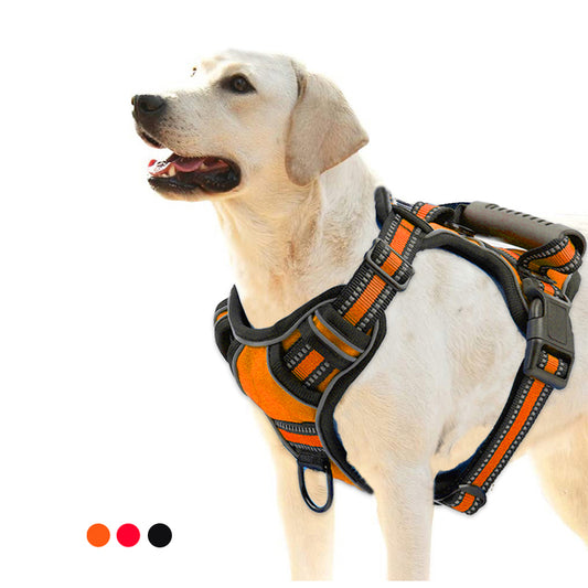 Breathable Reflective Pet Harness Vest - Paws Claw Snawws